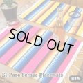 Elpaso Serape Placemats【全8色】