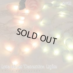 画像1: Love Heart LED Decoration Light【3ｍ・20球】