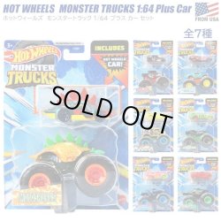 画像1: Mattel Hot Wheels Monster Truck Plus Car 【全7種】