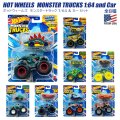 Hot Wheels Monster Trucks and Car 【全8種】
