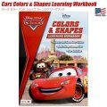 Cars Colors ＆ Shapes learning workbook　カーズ カラー ＆ シェイプ ラーニング ワークブック