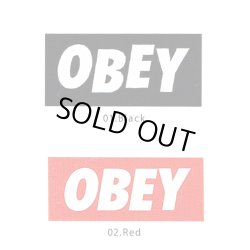 画像2: OBEY Sticker ＜OBEY MINI LOGO 2色＞【メール便OK】