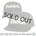 SUICIDAL TENDENCIES OG Flip Mesh Hat Glow in the Dark (Black)