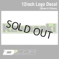 D'COR 12 inch Kawasaki Decal