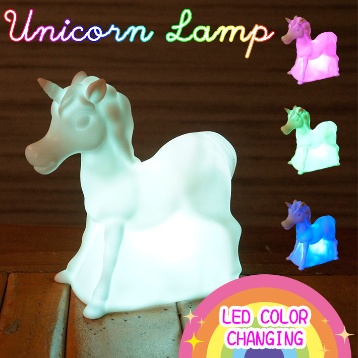 Logisch Opa kraam Unicorn Lamp