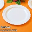 画像1: 6Piece Plastic Plate