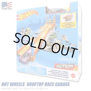 画像: Mattel Hot Wheels Rooftop Race Garage Playset