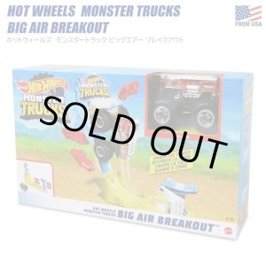 画像: Mattel Hot Wheels Monster Trucks Big Air Breakout Playset