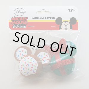 画像: Antenna Ball 　(Mickey Cookie and Minnei Chistmas Gift)