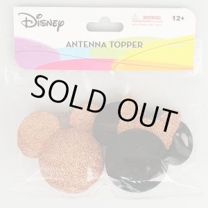 画像: Rose Gold Micky and Minnie Antenna Topper