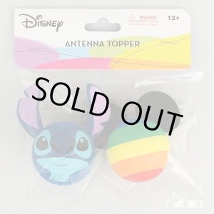 画像: Stitch Face and Micky Rainbow Antenna Topper