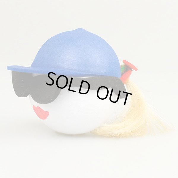 画像2: Ponytail Blue Cap (Blonde) Antenna Ball