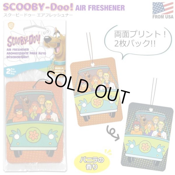 画像1: Scooby-Doo 2Pcs Paper Air Freshener【メール便OK】