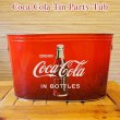 画像1: Coca-Cola Tin Party Tub