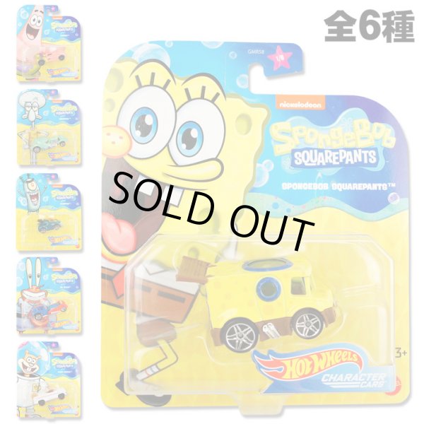 画像1: MATTEL  HotWheels 1/64 Sponge Bob Characters Cars  2020 Assortment【全6種】