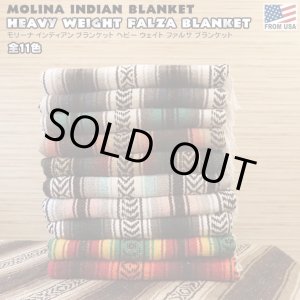 画像: Molina Indian Blanket Heavy Weight Falza Blanket【全14色】