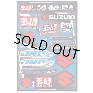 画像: One Industries　12 FACTORY SUZUKI DECAL SHEET