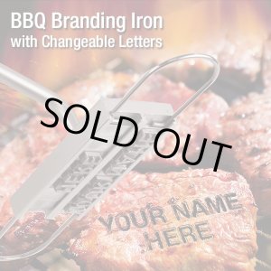 画像: BBQ Branding Iron with Changeable Letters