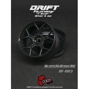 画像: DRIFT FEATHERY RIM：Black Hi Gloss 2K