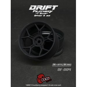 画像: DRIFT FEATHERY RIM：Black Matte