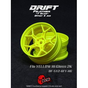 画像: DRIFT FEATHERY RIM：Flu Yellow Hi Gloss 2K