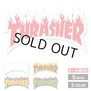 画像: Thrasher  Flames sticker Ssize【全5種】