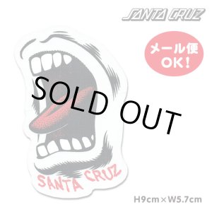 画像: SANTA CRUZ Screaming Mouth Clear Mylar Sticker　【メール便OK】