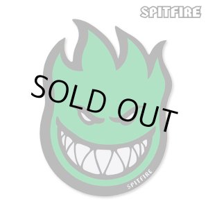 画像: Spitfire Wheels  Devil Head 6" Sticker  Green 【メール便OK】