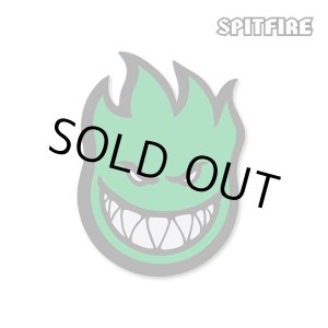 画像: Spitfire Wheels  Devil Head 3" Sticker  Green　【メール便OK】