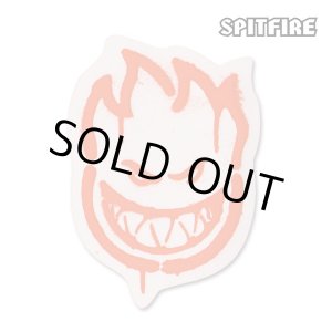 画像: Spitfire Wheels  Vandal Sticker  Orange 【メール便OK】