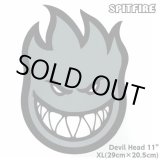 画像: Spitfire Wheels  Devil Head 11" Sticker Grey