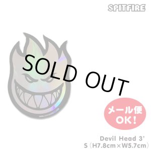 画像: Spitfire Wheels  Devil Head 3" Sticker Prism