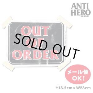 画像: ANTIHERO Out Of Order Sticker【メール便OK】