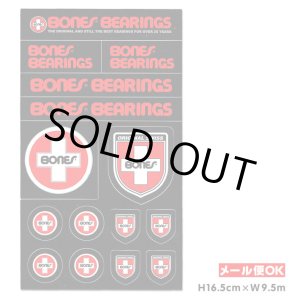 画像: BONES SWISS BEARING LOGO Sticker Sheet