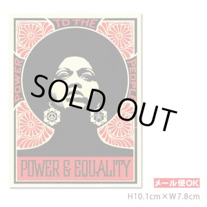 画像: OBEY Sticker ＜POWER & EQUALITY＞ 【メール便OK】