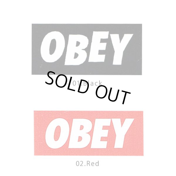 画像2: OBEY Sticker ＜OBEY MINI LOGO 2色＞【メール便OK】