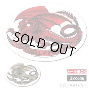 画像: Oval Dragon Sticker 【全2色】