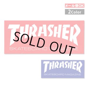 画像: Thrasher logo sticker Msize 【全2種】