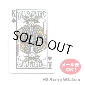 画像: Thrasher trump card sticker 【メール便OK】