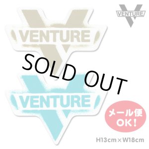 画像: Venture truck Cross Bar Diecut sticker M 【メール便OK】