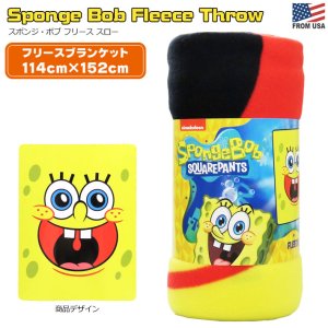 画像: Sponge Bob Fleece Throw