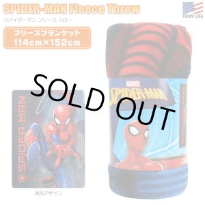 画像: Spider-man Fleece Throw