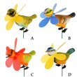 画像2: Yard Stake Colorful Bird with Pinwheels【全8種】