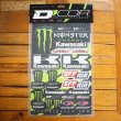 画像2: D'COR Monster KAWASAKI Decal Sheet