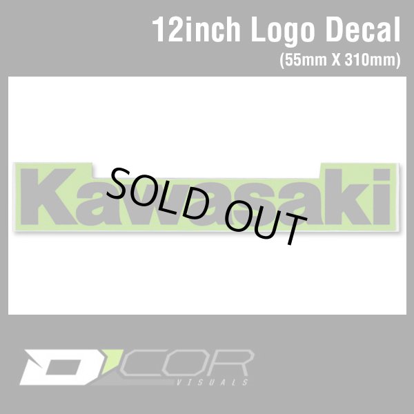 画像1: D'COR 12 inch Kawasaki Decal