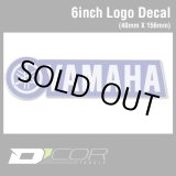 画像: D'COR 6 inch Yamaha Decal　【メール便OK】