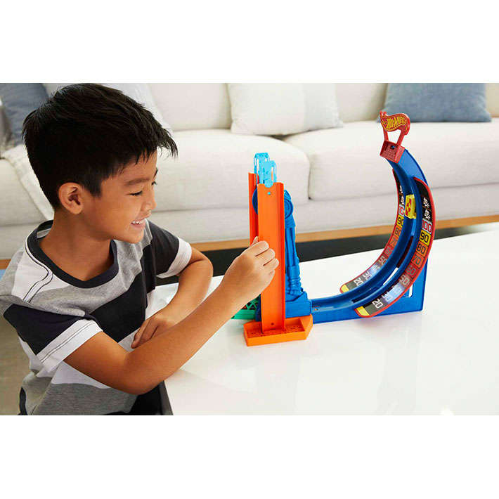 画像4: Mattel Hot Wheels Steam Drop and Score Playset