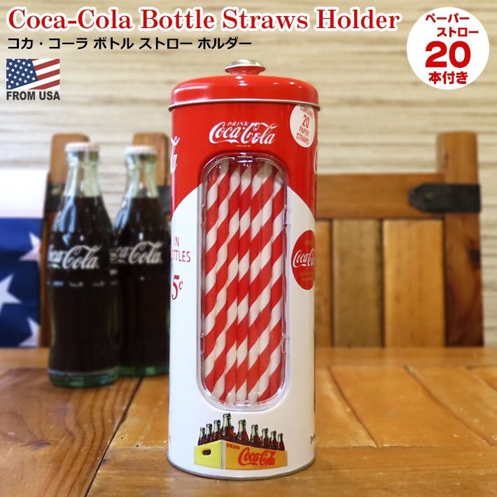 Coca-Cola Bottle Straw Holder