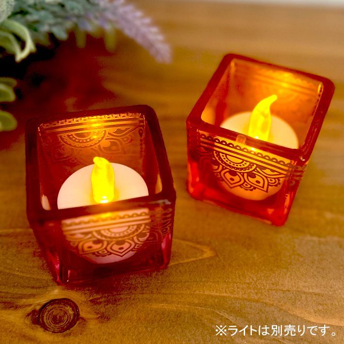 画像4: Square Candle Holder Set スクエア キャンドル ホルダー セット 4個セット