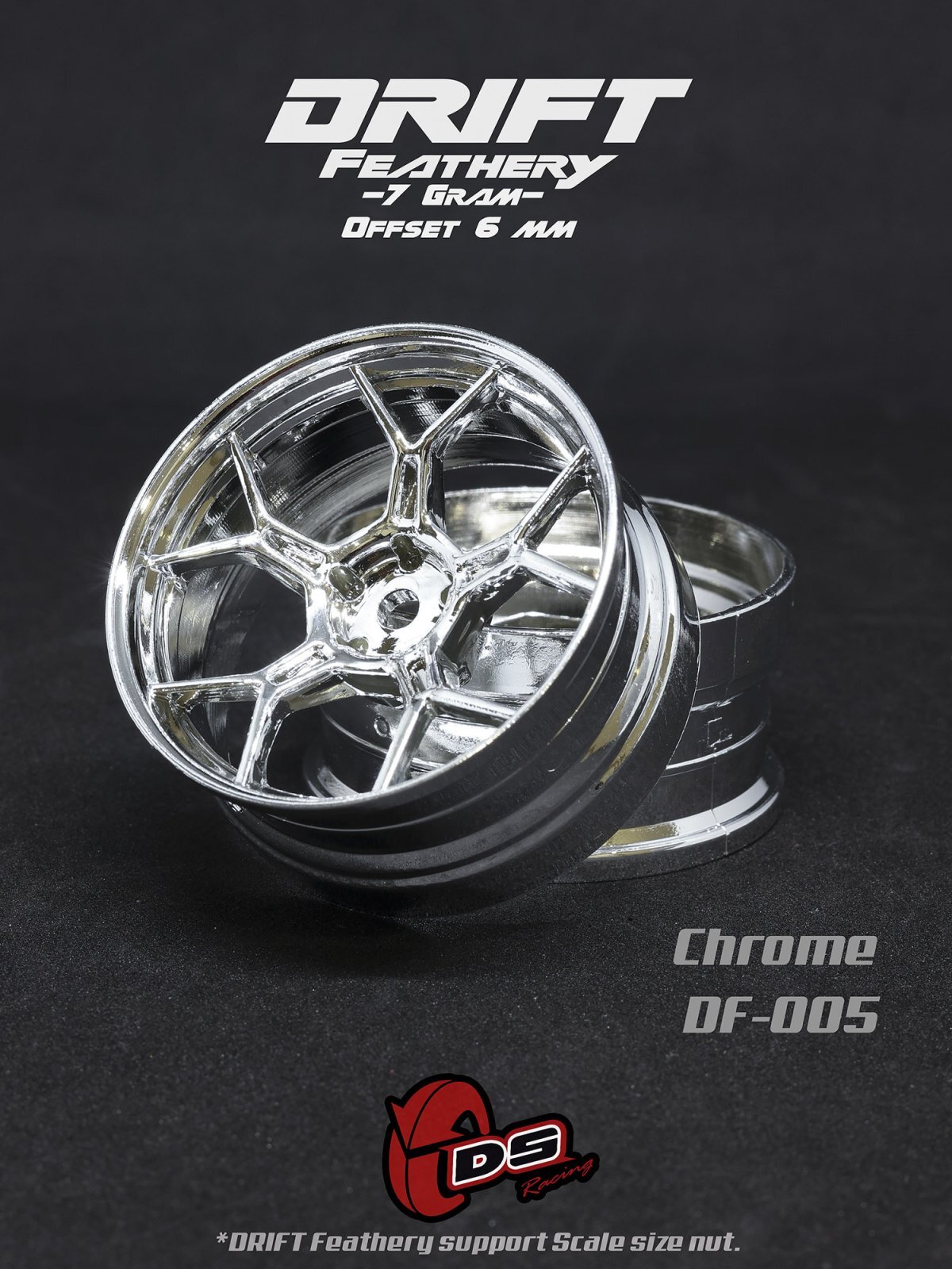 画像1: DRIFT FEATHERY RIM：Chrome